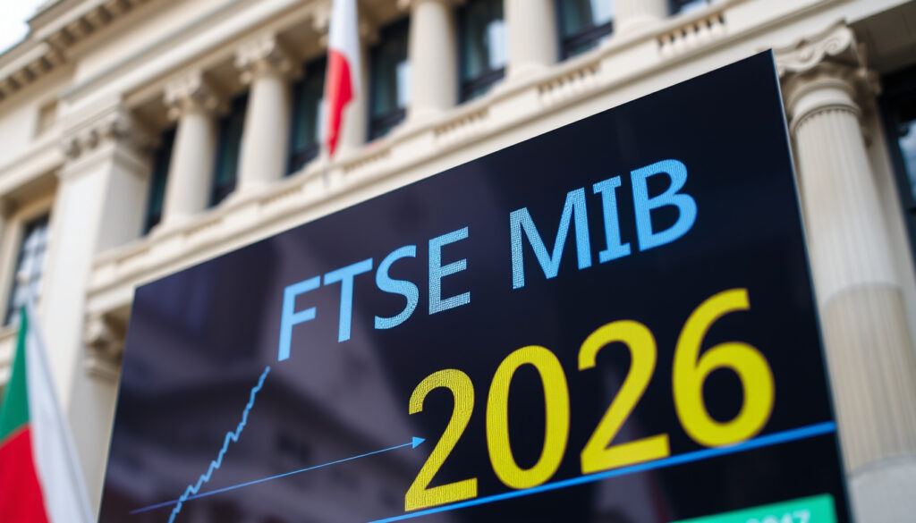 Mercati finanziari Italia oggi: FTSE MIB e previsioni 2026